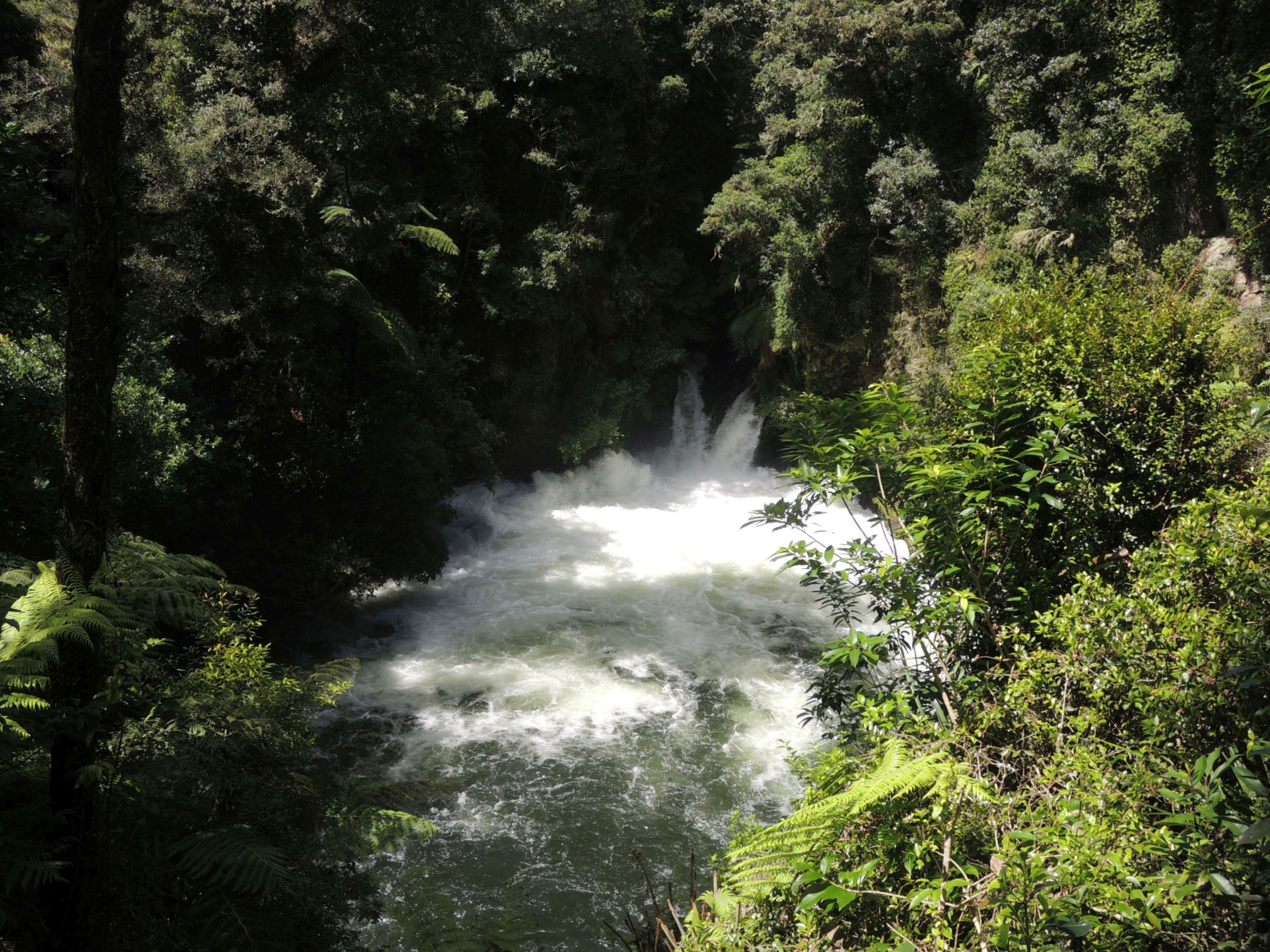 Vodopády Okere